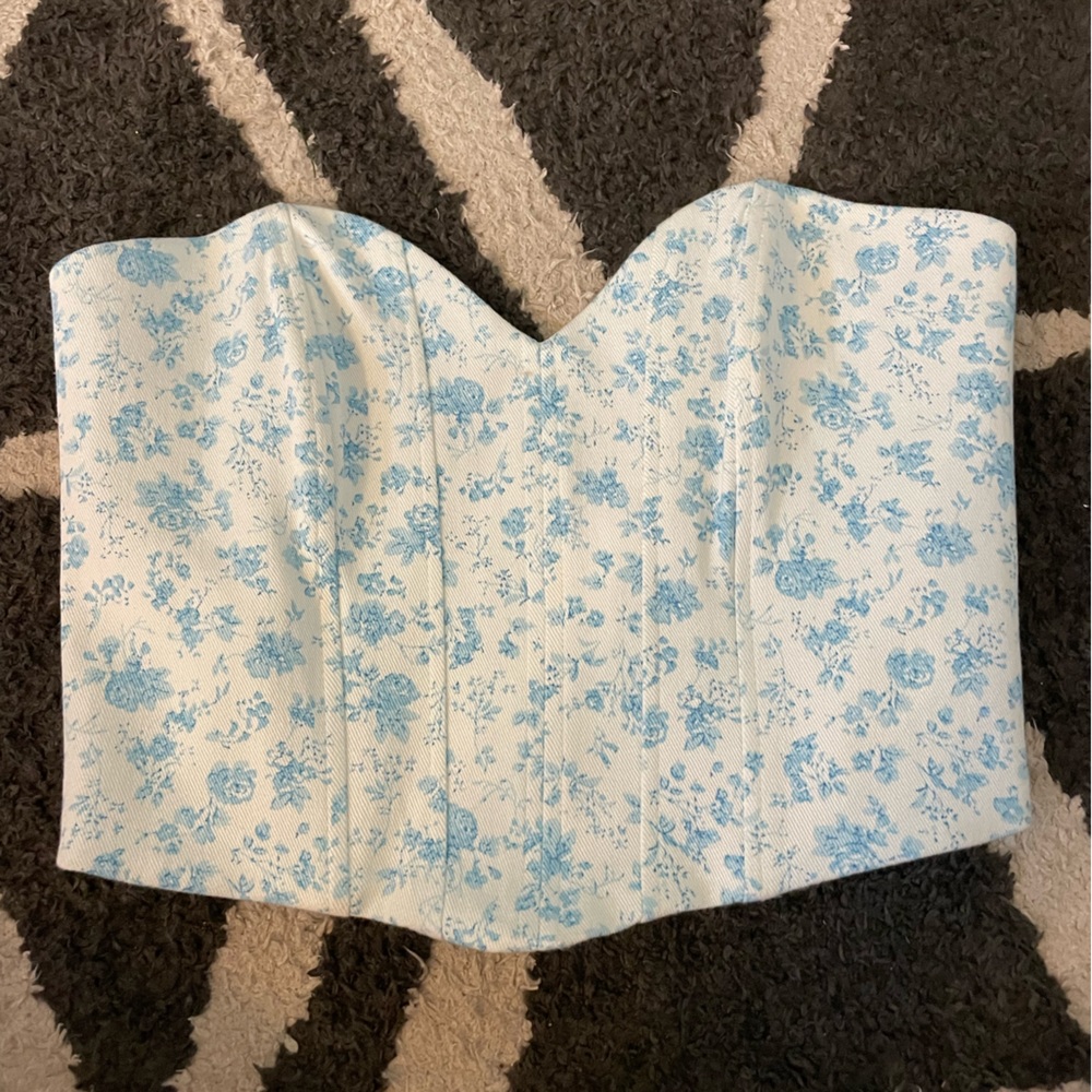 Zara corset top